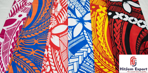 Custom Hawaiian Lavalava Beach Sarong Pacific Island Pareo Samoa Savaii Apia OEM ODM Customized Manufacturing Service Provider - Product Image 2
