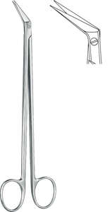 กรรไกรผ่าตัดแบบมุมฉาก Potts Smith สำหรับการผ่าตัดหลอดเลือด ทำจากสแตนเลสสตีล ใช้งานด้วยมือ ได้รับการรับรองมาตรฐาน CE ระดับ I โดย Surgiright - Product Image 5