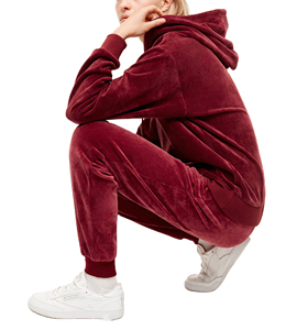 High Quality Custom Fitness Ladies Winter Knitted <b>Tracksuit</b> Lightweight <b>Velvet</b> Anti-Bacterial Quick Dry UV Protection Plus Size - Product Image 1