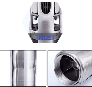 Bomba de Agua Eléctrica Multietapa de Acero Inoxidable de Alta Presión de 4 Pulgadas y 0.5HP, Impulsor OEM, Caudal de 1.5 M3/h para Riego - Product Image 2