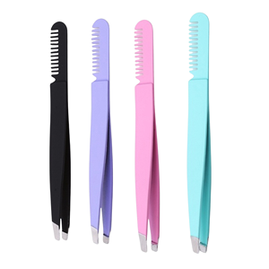 Grossistes professionnels en fournitures de coiffure et de beauté, peignes, pinces à épiler, pinces à épiler pour les poils des sourcils, équipement de salon - Product Image 1