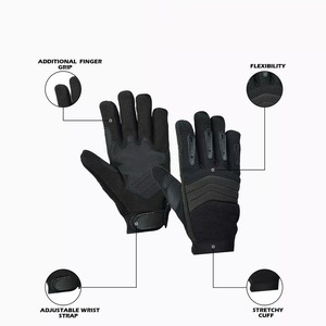 Guantes de Conducción de Cuero Genuino de Piel de Vacuno CAPTAIN INDUSTRY para Invierno, Impermeables, con Protección UV, de Seguridad Industrial, para Camiones, de Manga Larga - Product Image 3