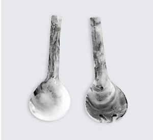 Juego de Cubiertos de Resina Ecológicos de Alta Calidad Tayyab, con Mango Largo de Madera, Color Menta, para Bodas, Vajilla de Cocina, Cuchara-Tenedor - Product Image 2