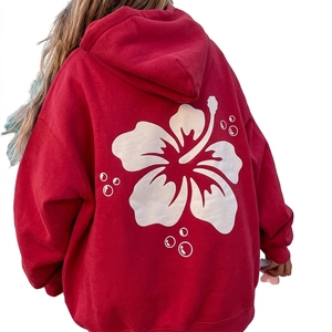 Women Winter Soft <b>Fleece</b> <b>Hoodie</b> <b>Oversized</b> Pullover Warm Long Sleeve Casual Lounge Streetwear Front Custom Printed Wholesale - Product Image 5