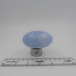 Calcite bleue naturelle sculptée à la main, pierre de guérison pour la méditation, le Reiki, l'énergie des chakras, la décoration spirituelle, Chakralume - Product Image 4