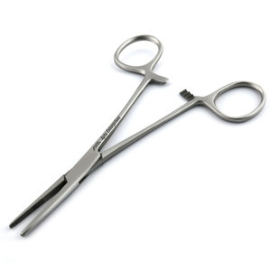 Pinzas Kelly Rectas de 14 cm, Instrumento Quirúrgico de Buena Calidad, Pinzas Hemostáticas de Acero Inoxidable, Reutilizables y Autoclavables - Product Image 2