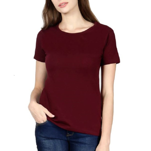 Camisetas deportivas de lujo de alta calidad para mujer, cuello holgado, malla suave, yoga, gimnasio, fitness, manga corta, con orificio para logo personalizado - Product Image 5