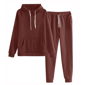 Survêtement femme coupe ajustée, nouveau design, manches longues, coton/polyester, uni, grandes tailles, en vente à prix raisonnable - Product Image 1