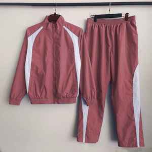 Unisex new arrival men color combination light <b>weight</b> running windbreaker jacket <b>set</b> tracksuits nylon tracksuit for men & <b>Women</b> - Product Image 5