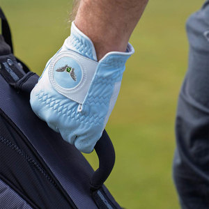 Gants de golf unisexes en cuir véritable de haute qualité, imperméables, anti-transpiration, ajustement confortable, adhérence améliorée, accessoires sportifs - Product Image 3