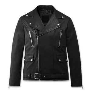 Servicios OEM Chaqueta de cuero para hombre de diseño personalizado de alta calidad, nueva chaqueta de cuero para hombre hecha en Pakistán - Product Image 5