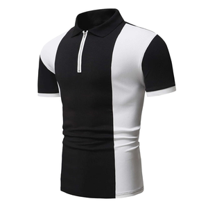 เสื้อโปโลเทนนิสผู้ชาย ผ้าโพลีเอสเตอร์อินเตอร์ล็อค ทนทาน สัมผัสนุ่ม สไตล์อเมริกาและยุโรป เสื้อโปโลเทนนิสผู้ชาย โพลีเอสเตอร์พรีเมียม - Product Image 6