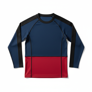 Factory Direct Sell Men's <b>Compression</b> Rash Guard BJJ <b>Shirt</b> Long Sleeve Breathable Eco-Friendly Custom Logo Digital Print UPF50+ - Product Image 6