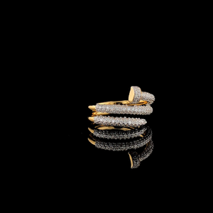 Anillo de Plata de Ley 925 para Mujer, Corte Redondo Brillante, Moissanita, Belleza Eterna, Joyería Clásica de Diseño Moderno - Product Image 5