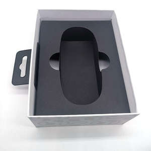 Bulk Purchase Black White Cardboard Earphone <b>Box</b>, Custom Printed Packaging for Bluetooth Headphones - Product Image 4