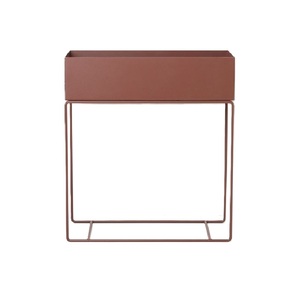 Fresh Selling <b>Iron</b> Powder Coated Durable Multi-Purpose Modern Classic Floor & Indoor Outdoor Planter With Stand - Product Image 4