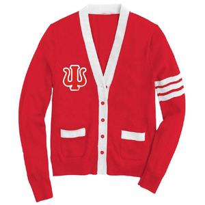 Logos brodés B2B sur des pulls à col en V de haute qualité pour les sororités/fraternités/écoles/collèges/universités, logos sur les cardigans - Product Image 6