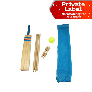 Batte de cricket en saule du Cachemire personnalisée avec logo, pour entraînement à la balle dure, vente en gros, OEM, Grade 1, pour hommes - Product Image 1