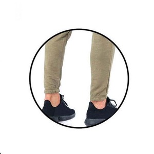Men's High Elastic Waist Canvas <b>Trousers</b> Casual Winter Warm Outdoor Sports Breathable Quick Dry Eco-Friendly 100% Cotton - Product Image 5