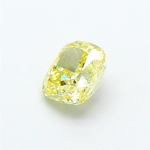 เพชรเม็ดเดี่ยวที่ได้รับการรับรอง CVD สำหรับงานออกแบบเครื่องประดับหรูหรา รูปทรง Radiant Cushion Cut สีเหลืองเข้มพิเศษ เพชรเพาะเลี้ยงในห้องปฏิบัติการ - Product Image 2
