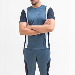 Chándal de Verano para Hombre, Personalizado al por Mayor, de Alta Calidad, 100% Algodón Sólido, Transpirable, Ligero, de Secado Rápido, Color Personalizado - Product Image 2