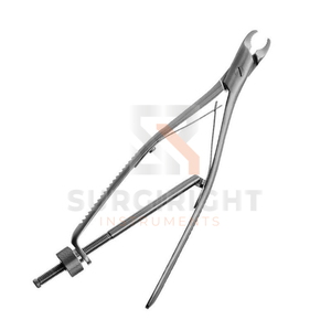 Pinzas Curvas Ulrich para Sujeción de Huesos, Mandíbula de 9mm, Acero Inoxidable, Bloqueo por Tornillo, Instrumento Ortopédico Reutilizable OEM de Blush Surgical - Product Image 6