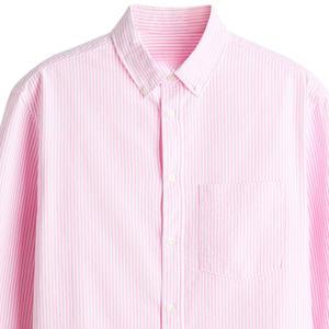 Chemise Oxford homme coupe classique en coton à manches longues, boutonnée, décontractée, pour le bureau, élégante, pour tous les jours - Product Image 6