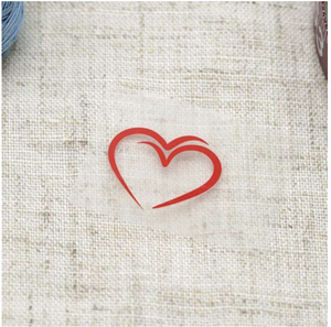 Custom silicone heat transfer label Garment Labels Laser Cut Edge heat transfer label Main Labels for Neck heat transfer label - Product Image 1