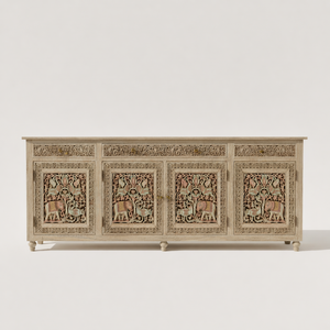 Buffet contemporain en bois, best-seller, pour salle à manger, avec structure robuste et design élégant, disponible à la vente - Product Image 3