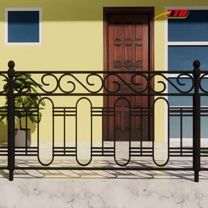 Ideas de Conceptos para Barandillas de Balcón de Hierro Forjado Premium: Hermosas Obras de Arte Metálicas Hechas a Mano para Hogares Residenciales de Lujo - Product Image 3