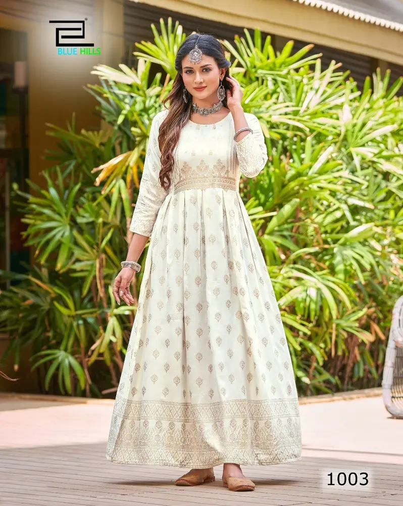 Новое и модное Модное Длинное Платье из вискоза Kurti по цене от индийского продавца