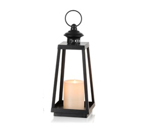 Nueva Linterna de Metal Clásica con Forma de Triángulo, Decorativa para Jardín, Bodas, Colgante, Portátil y Duradera, para el Hogar - Product Image 1