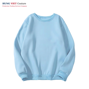 เสื้อสเวตเตอร์คอกลมคุณภาพสูงออกแบบมาสำหรับฤดูใบไม้ร่วงฤดูหนาวแบบลำลองสีพื้น - Product Image 5