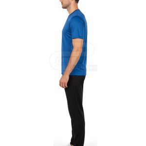 เสื้อยืดผู้ชายเนื้อผ้านุ่มยืดหยุ่น 100% โพลีเอสเตอร์ เหมาะสำหรับออกกำลังกาย กิจกรรมกลางแจ้ง และสวมใส่ลำลองทุกวัน ดีไซน์ทันสมัย - Product Image 6