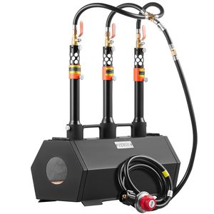 Fucina a Gas Portatile a 3 Bruciatori, Grande Capacità, per Ferratura, 2600 Fahrenheit, Attrezzatura per Fabbri e Oreficeria - Product Image 1