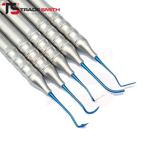ชุดเครื่องมือขูดหินปูนเกรซี่คิวเร็ตต์ TSI พรีเมียม ทำจากสแตนเลสสตีล สำหรับการรักษาโรคปริทันต์ การทำความสะอาดพื้นผิวรากฟัน และการใช้งานในคลินิก - Product Image 6