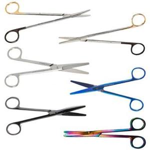 Ensemble de ciseaux chirurgicaux manuels en acier de haute qualité, 6 ciseaux, outil chirurgical par SurgiRight - Product Image 1