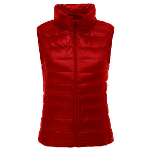 Fashion Winter <b>Black</b> Color Plus Size Plaid Stand Collar Quilted Down Gilet Bubble Puffer Waistcoat <b>men's</b> jackets - Product Image 5