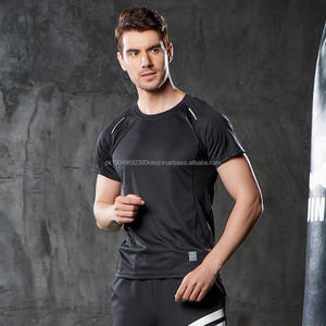 Nueva camiseta de secado rápido de iones plateados de poliéster 100%, Camiseta deportiva informal de gran tamaño con serigrafía de verano - Product Image 2