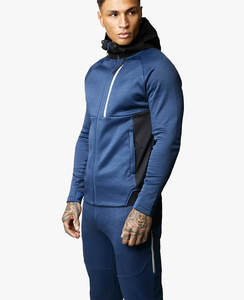 Ropa de entrenamiento personalizada, conjuntos de chándal, chándal para correr a granel, chándal para hombre, chándal deportivo de algodón transpirable - Product Image 1