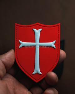 Meilleur matériau nouveauté Pvc Patch prix Offre Spéciale quantité en vrac Pvc Patch meilleure vente Offre Spéciale bonne qualité tissu sergé - Product Image 3