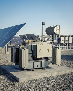 Transformateur de distribution triphasé immergé dans l'huile à surveillance en temps réel 250kVA-3150kVA à enroulement en cuivre pour usage industriel 22kV - Product Image 3