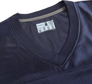 Maillot de football d'été personnalisé avec logo, nom et numéro du joueur, sublimé pour club, respirant, en tissu mesh 100% polyester, vêtements de football - Product Image 6