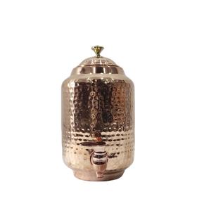 Hand Hammered Design Premium Quality Pure Copper Drinkware <b>Water</b> <b>Dispenser</b> Antique Copper <b>Water</b> Pot at Best Price - Product Image 1