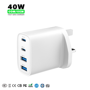 OEM ODM 40W USB C chargeur de voyage multi-ports Android universel portable USB pour iphone <span class=keywords><strong>samsung</strong></span> S23 apple air <span class=keywords><strong>Pods</strong></span> - Product Image 4