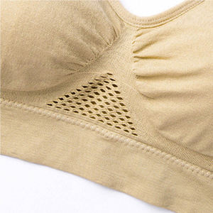 Soutien-gorge de sport pour femme, personnalisé, de haute qualité, sans couture, à maintien élevé, respirant, pour le yoga et la gym - Product Image 5