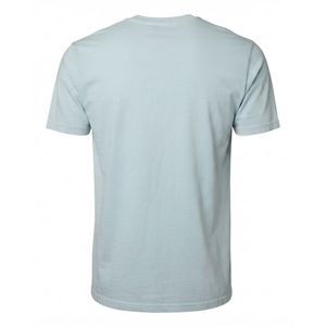 T-shirt pour homme bleu clair, col rond, manches courtes, coton doux, décontracté, basique, léger, respirant, à porter tous les jours en été - Product Image 2