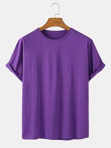 T-shirt à col rond imprimé décontracté avec logo personnalisé, unisexe, design OEM, tissu en polyester/coton de haute qualité, anti-UV - Product Image 3