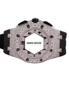 Reloj Mecánico Automático de Lujo para Hombre ZAWO HOUSE, Cristal de Moissanita, Correa de Acero Inoxidable, Movimiento Japonés, Hecho a Mano, 41MM, Vintage - Product Image 1