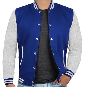 Nouvelle arrivée, veste en polaire de haute qualité de couleur bleue, légère, imperméable, coupe-vent, vestes de sport personnalisées, fabricant - Product Image 2